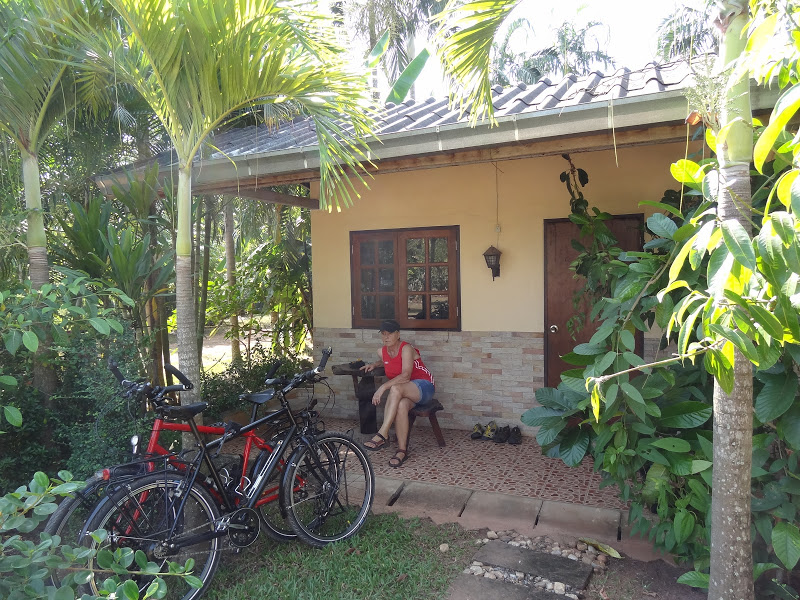 28.12.: Palm Garden Lodge unsere Unterkunft im Kahao Yai Nationalpark